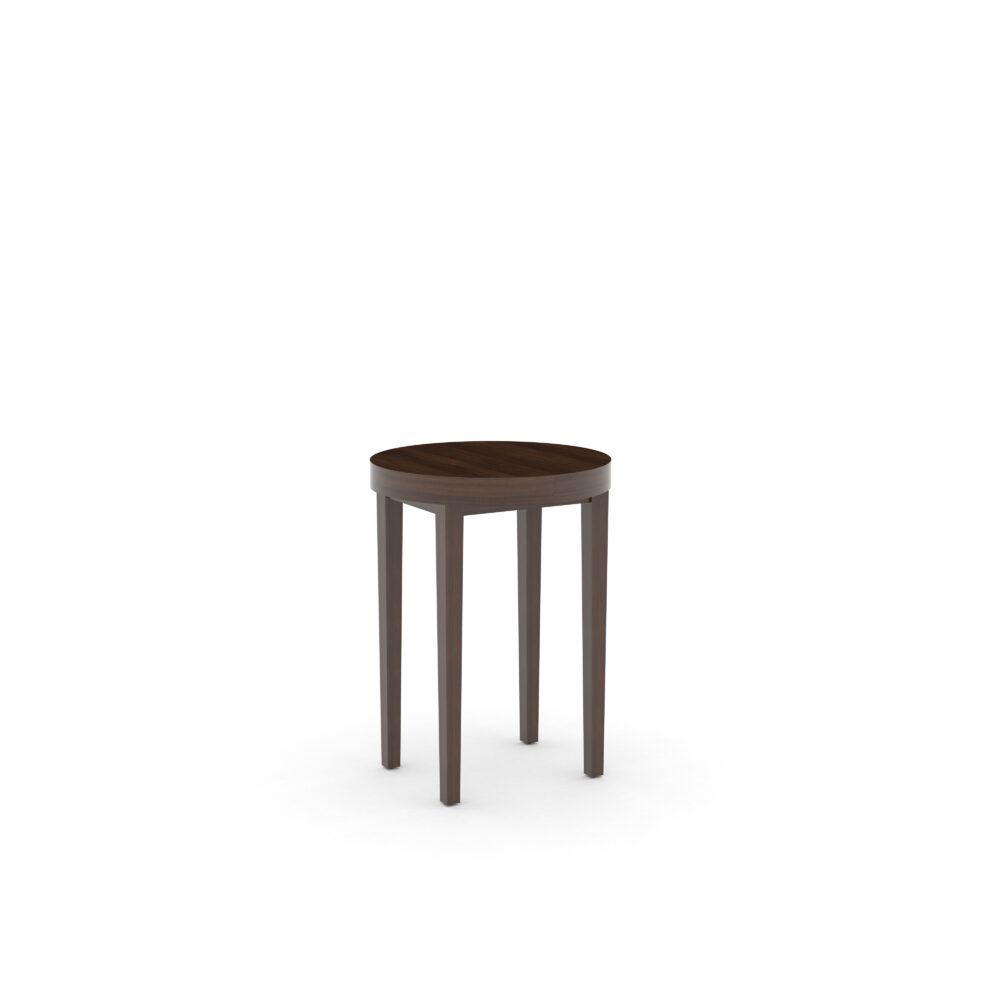 18x23 Round W/4 Wooden Legs