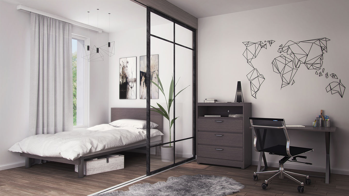 Student-Housing-Bedroom---Skyline-Walnut