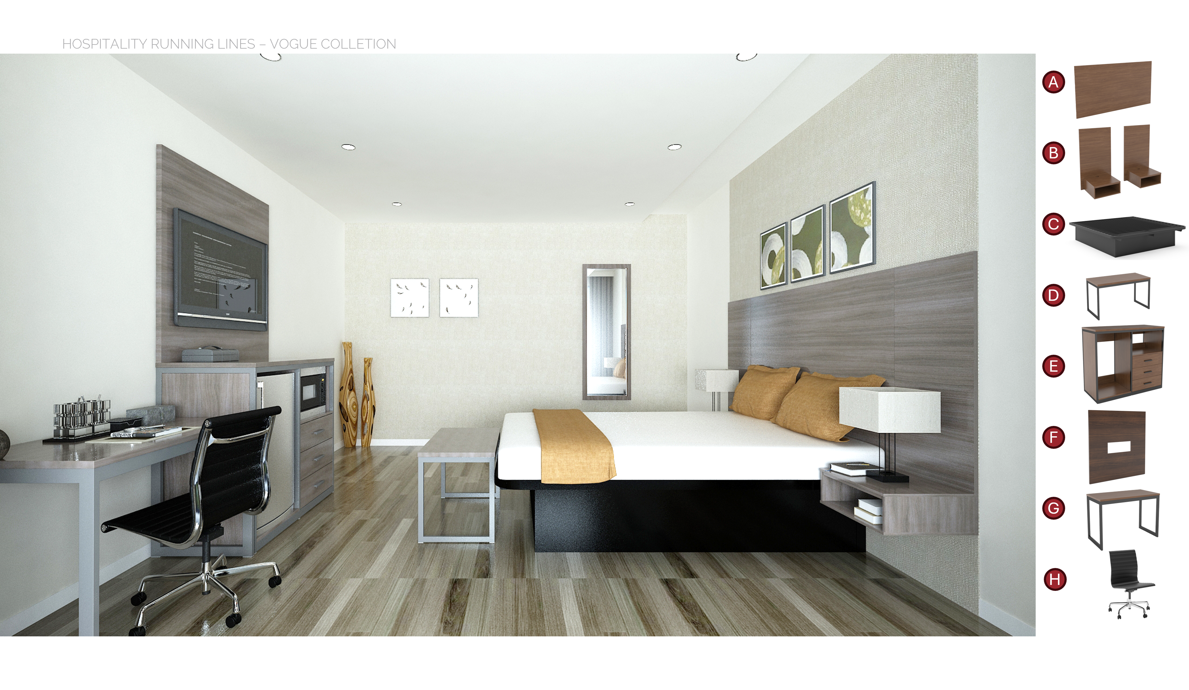 Vogue King Room collection